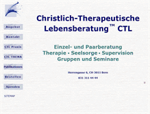 Tablet Screenshot of ctl.ch